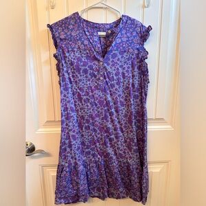Vineyard Vines Purple Floral Dress